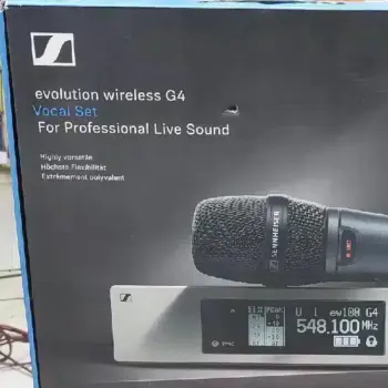 Sennheiser evolution G4 vocal set