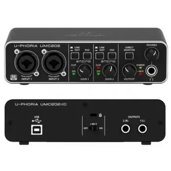 Behringer UMC202HD USB Audio interface
