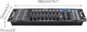 DMX 512 controller for DJ lights