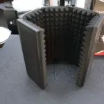 Sound Reflection Absorbing Wall