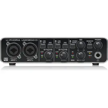 Behringer UMC204HD Soundcard