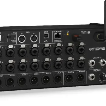 Midas MR18 18-channel Tablet-controlled Digital Mixer