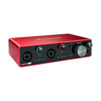 Focusrite scarlett 4i4 soundcard 4th Gen