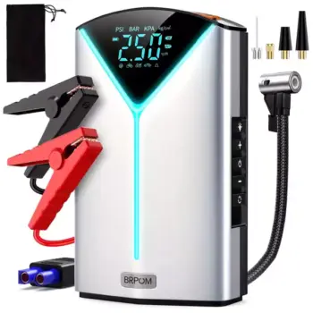 Car Jump Starter with Air Compressor