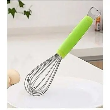2 in 1 Stainless Steel Whisk + Bottle Opener