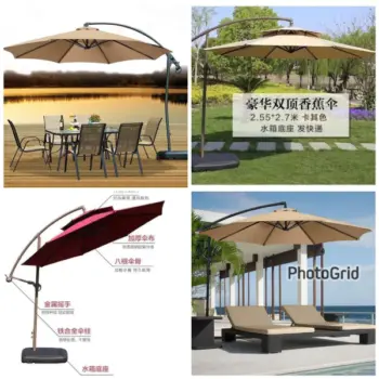 3M High Quality Canvas Outdoor Umbrella