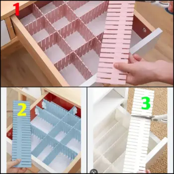 Adjustable Drawer Storage Organizer