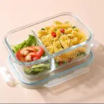 Borosilicate Microwavable Glass Food Container