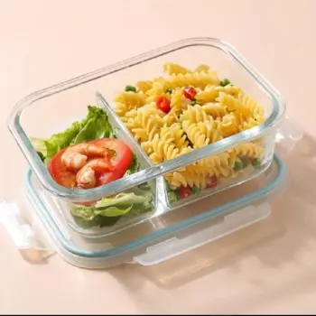 Borosilicate Microwavable Glass Food Container