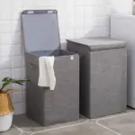 Cotton Laundry Basket with Cover
