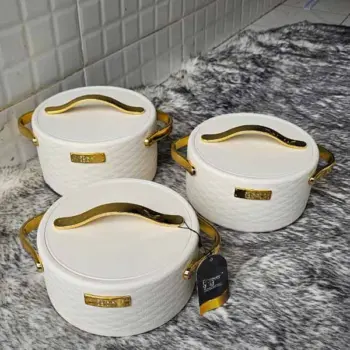 Luxurious Insulated Hotpots Set
