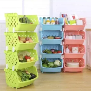 4-Tier Multipurpose Vegetable Rack
