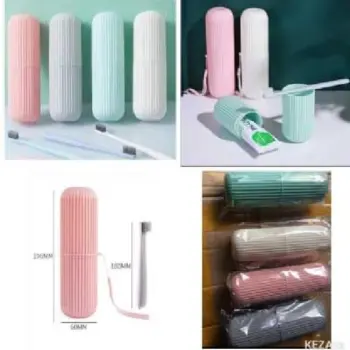 Portable Toothbrush/Toothpaste Holder