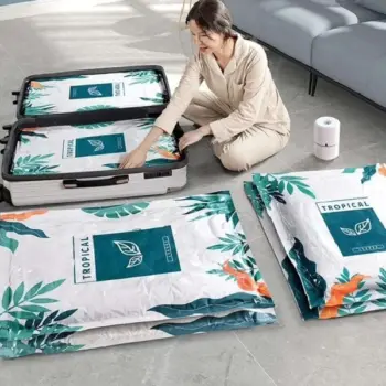 10pcs set Vacuum compression storage bags (with electric pump)