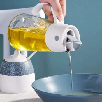 Glass Oil Can 630ml