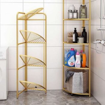 4Tier Foldable Corner Shelf