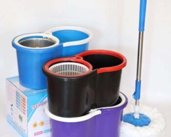 Spin Mop With Metal Spinner