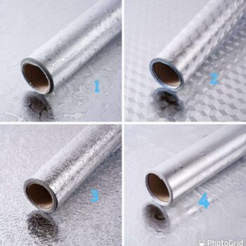 Silver Aluminum Foil / Kitchen Table Top Liner