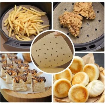 Rectangular Air Fryer Paper 100PCS