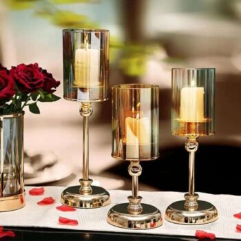 Luxury Glass Candlestick