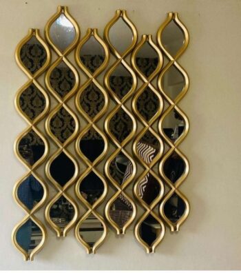 3 in 1 Wavy Décor Mirrors
