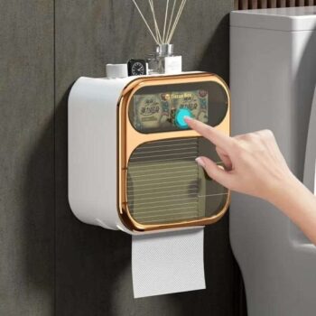 Multifunction 2 Layer Toilet Paper Box
