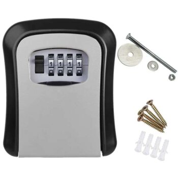 Weatherproof Wall-mounted Key Safe Password Key Box.