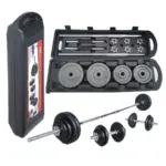 50kg York Barbell and Dumbbell set