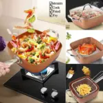 Long Handle Copper Pan
