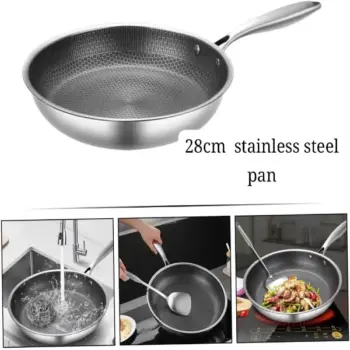 Stainless Steel Frying Pan