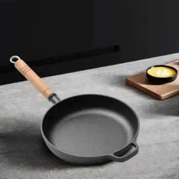 Thickened Cast Iron Frying Pan 