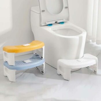 Foldable Foot Rest With Rollers 