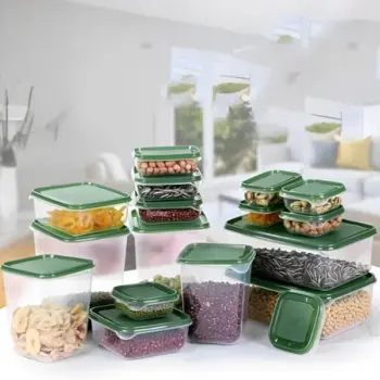 17Pcs Food Storage Boxes with Lids 