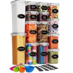 14pcs Bpa Free Airtight Plastic Containers