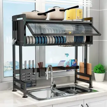 Over The Sink Dish Drainer