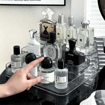 Acrylic Display Shelf Vanity Perfume Holder