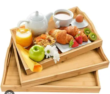 3 in 1 bamboo Serving Trays