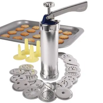 Stainless Steel 24 Option Cookie or Biscuit Press 
