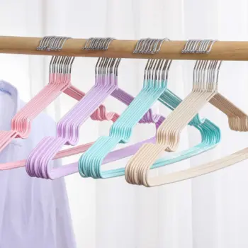 10PCS Stainless Steel Clothes Hangers