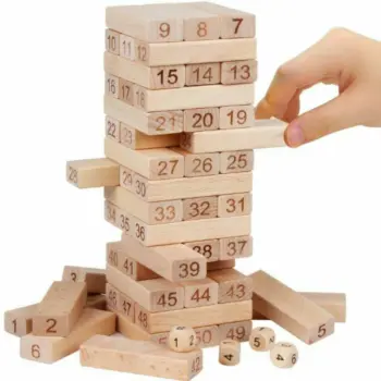 Big Size 54pcs Jenga Block Tower 
