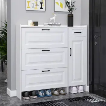 New Model Bucket Flip Shoe Cabinet