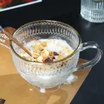 3 Romantic 500ml Premium Water/Tea Glass Set