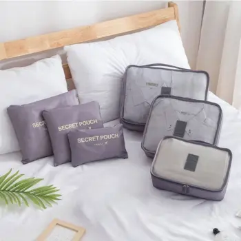 6pcs Luggage Travel Organizers For Suitcase
