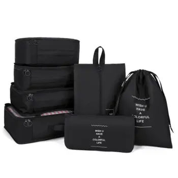 7Pcs Luggage Travel Organizers For Suitcase