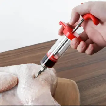 BBQ Marinade Injector Flavor Syringe