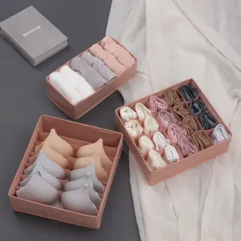 3Pcs/Set Foldable Underwear and Socks Storage Box