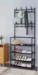 High Strong Metallic 5 Layer Shoe Rack Organizer