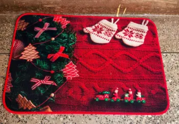Christmas Themed Door Mat (40x60cm)
