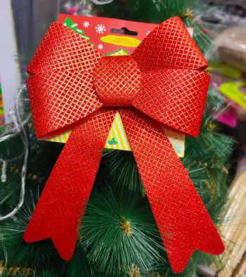 Christmas Bow Tie Decorations