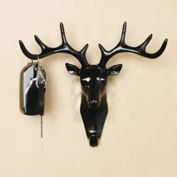 Stylish Deer Head Wall Hook